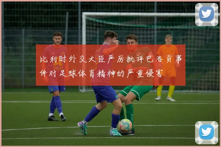 比利时外交大臣严厉批评巴洛贡事件对足球体育精神的严重侵害